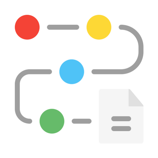 Roadmap icon indicating product strategy.